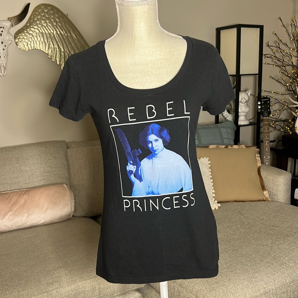 VINTAGE Disney Star Wars “Rebel Princess” Collectors Piece women’s top